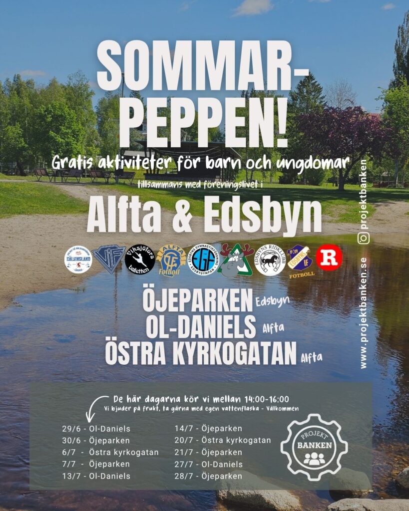 Sommarpeppen 2026 affisch
